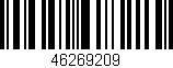 Código de barras (EAN, GTIN, SKU, ISBN): '46269209'