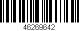 Código de barras (EAN, GTIN, SKU, ISBN): '46269642'