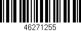 Código de barras (EAN, GTIN, SKU, ISBN): '46271255'