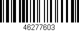 Código de barras (EAN, GTIN, SKU, ISBN): '46277603'