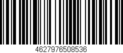 Código de barras (EAN, GTIN, SKU, ISBN): '4627976508536'