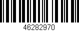 Código de barras (EAN, GTIN, SKU, ISBN): '46282970'