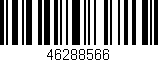 Código de barras (EAN, GTIN, SKU, ISBN): '46288566'