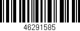 Código de barras (EAN, GTIN, SKU, ISBN): '46291585'