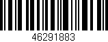 Código de barras (EAN, GTIN, SKU, ISBN): '46291883'