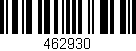 Código de barras (EAN, GTIN, SKU, ISBN): '462930'