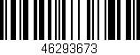 Código de barras (EAN, GTIN, SKU, ISBN): '46293673'