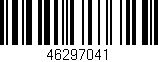 Código de barras (EAN, GTIN, SKU, ISBN): '46297041'