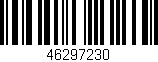 Código de barras (EAN, GTIN, SKU, ISBN): '46297230'