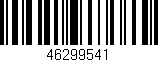 Código de barras (EAN, GTIN, SKU, ISBN): '46299541'