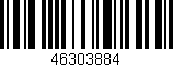 Código de barras (EAN, GTIN, SKU, ISBN): '46303884'