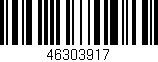 Código de barras (EAN, GTIN, SKU, ISBN): '46303917'