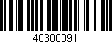 Código de barras (EAN, GTIN, SKU, ISBN): '46306091'
