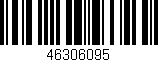 Código de barras (EAN, GTIN, SKU, ISBN): '46306095'