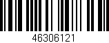 Código de barras (EAN, GTIN, SKU, ISBN): '46306121'