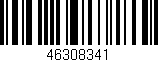 Código de barras (EAN, GTIN, SKU, ISBN): '46308341'