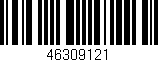 Código de barras (EAN, GTIN, SKU, ISBN): '46309121'