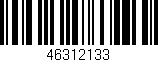 Código de barras (EAN, GTIN, SKU, ISBN): '46312133'