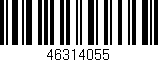Código de barras (EAN, GTIN, SKU, ISBN): '46314055'