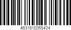 Código de barras (EAN, GTIN, SKU, ISBN): '4631610355424'