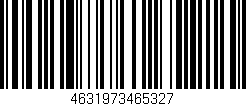 Código de barras (EAN, GTIN, SKU, ISBN): '4631973465327'