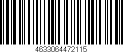 Código de barras (EAN, GTIN, SKU, ISBN): '4633064472115'