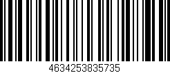 Código de barras (EAN, GTIN, SKU, ISBN): '4634253835735'