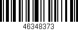 Código de barras (EAN, GTIN, SKU, ISBN): '46348373'
