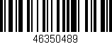 Código de barras (EAN, GTIN, SKU, ISBN): '46350489'