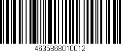 Código de barras (EAN, GTIN, SKU, ISBN): '4635868010012'