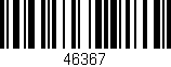 Código de barras (EAN, GTIN, SKU, ISBN): '46367'