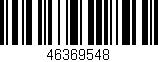 Código de barras (EAN, GTIN, SKU, ISBN): '46369548'