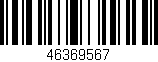 Código de barras (EAN, GTIN, SKU, ISBN): '46369567'