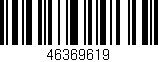 Código de barras (EAN, GTIN, SKU, ISBN): '46369619'