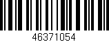 Código de barras (EAN, GTIN, SKU, ISBN): '46371054'