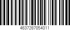 Código de barras (EAN, GTIN, SKU, ISBN): '4637287054011'