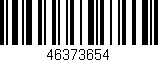 Código de barras (EAN, GTIN, SKU, ISBN): '46373654'