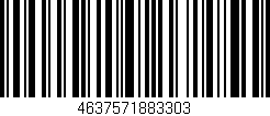 Código de barras (EAN, GTIN, SKU, ISBN): '4637571883303'