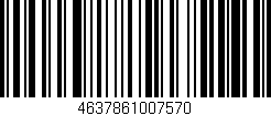 Código de barras (EAN, GTIN, SKU, ISBN): '4637861007570'