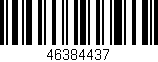 Código de barras (EAN, GTIN, SKU, ISBN): '46384437'