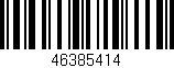 Código de barras (EAN, GTIN, SKU, ISBN): '46385414'