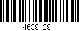 Código de barras (EAN, GTIN, SKU, ISBN): '46391291'