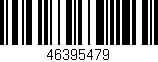 Código de barras (EAN, GTIN, SKU, ISBN): '46395479'