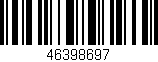 Código de barras (EAN, GTIN, SKU, ISBN): '46398697'