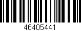 Código de barras (EAN, GTIN, SKU, ISBN): '46405441'