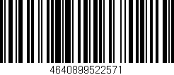 Código de barras (EAN, GTIN, SKU, ISBN): '4640899522571'