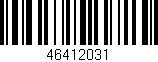 Código de barras (EAN, GTIN, SKU, ISBN): '46412031'