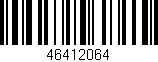 Código de barras (EAN, GTIN, SKU, ISBN): '46412064'