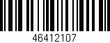 Código de barras (EAN, GTIN, SKU, ISBN): '46412107'