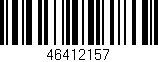 Código de barras (EAN, GTIN, SKU, ISBN): '46412157'